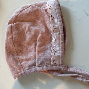 12 mo. Baby bonnet.